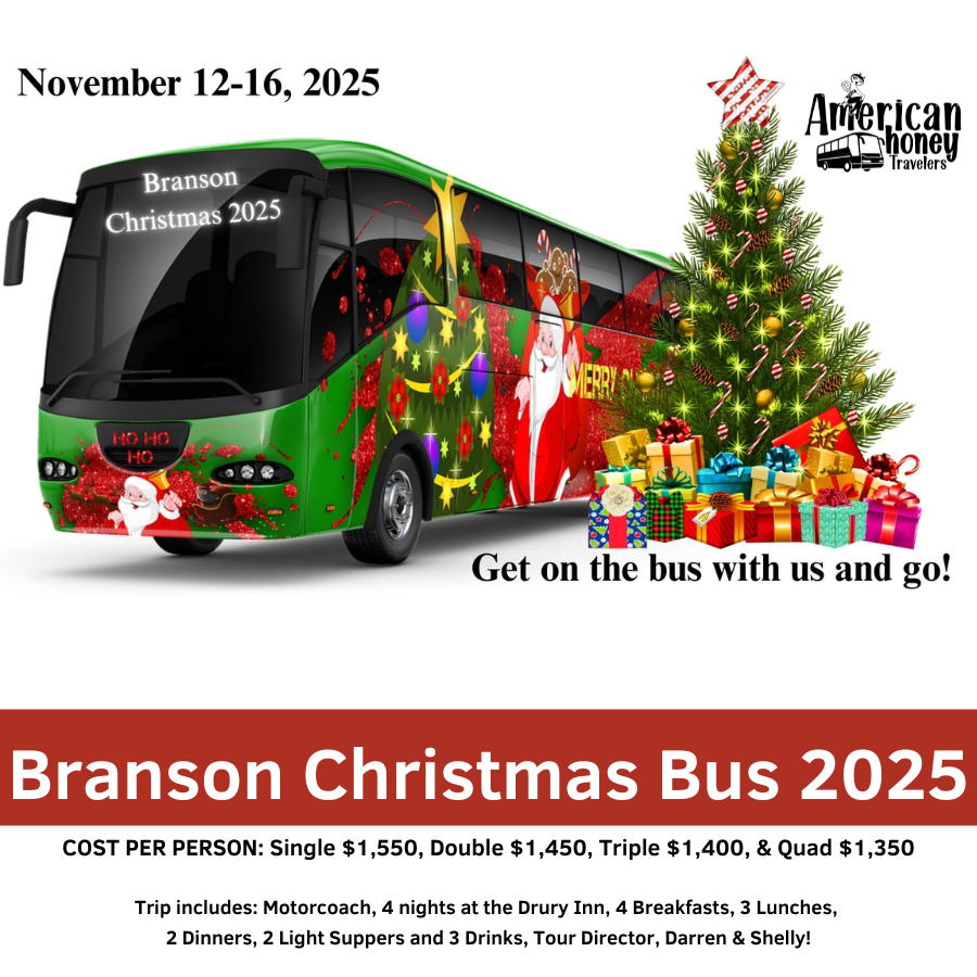 Branson Christmas Bus 2025 (NOVEMBER 12-16)