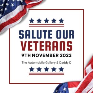 Salute Our Veterans November 9th (Automobile Gallery)