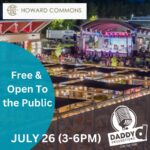 Daddy D Summer Concert (Howard Commons) Saturday, July 26 (3-6PM)